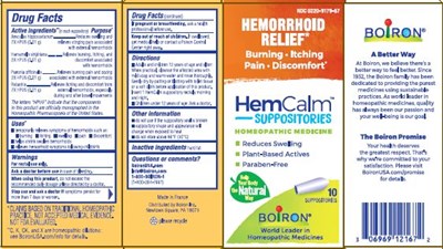 ETU1F47 082019 - HemCalm Suppositories ETU.1F47 082019 updated 01212020